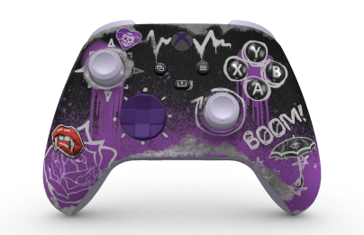 Xbox Wireless Controller – Redfall Limited Edition - Body: Layla Ellison, D-Pads: Astral Purple, Thumbsticks: Soft Purple