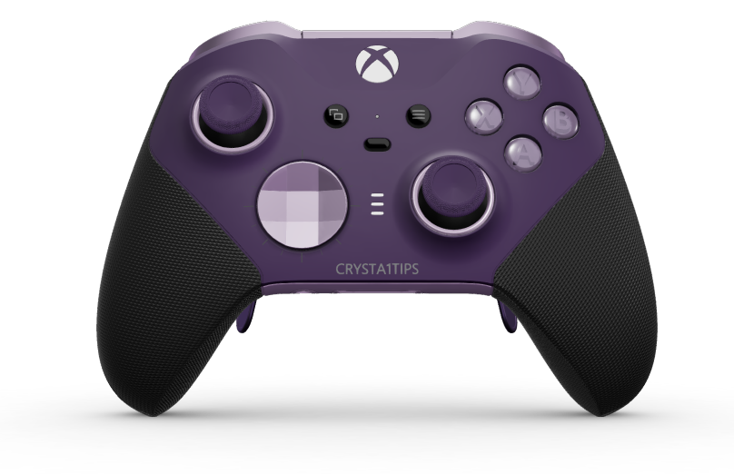 Xbox Elite Wireless Controller Series 2 - Core - Body: Astral Purple + Rubberised Grips, D-pad: Faceted, Soft Purple (Metal), Back: Soft Purple + Rubberised Grips