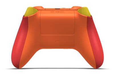 Xbox Wireless Controller - Body: Pulse Red, D-Pads: Zest Orange, Thumbsticks: Lighting Yellow