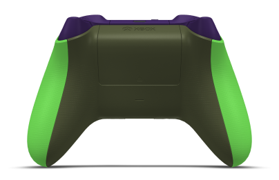 Xbox Wireless Controller - Corpo: Verde Veloz, Botões Direcionais: Roxo Astral, Manípulos Analógicos: Verde Noturno