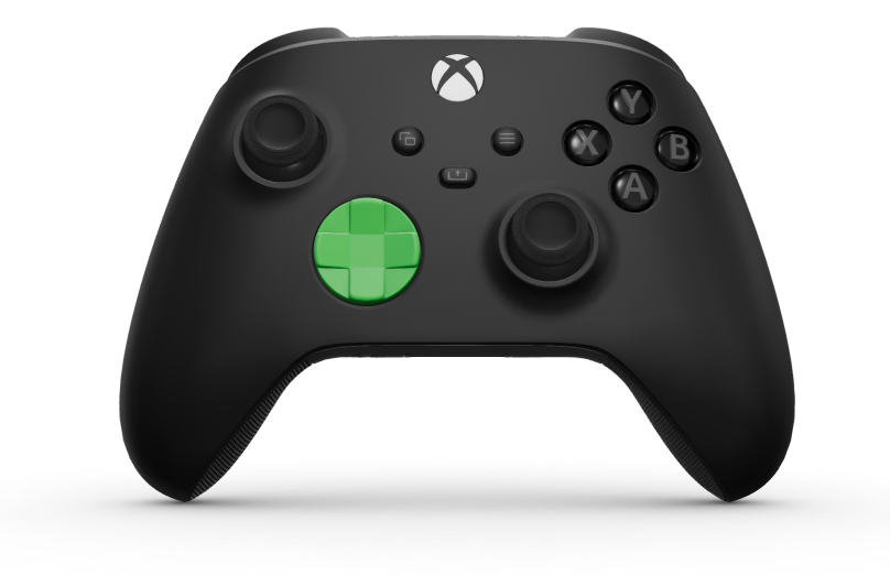 Controller Wireless per Xbox - Corps: Carbon Black, BMD: Velocity Green, Joysticks: Carbon Black