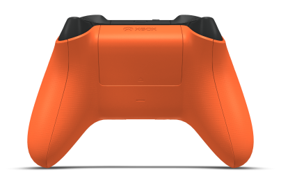 Xbox Wireless Controller - Brödtext: Apelsinzest, Styrknappar: Apelsinzest (metallic), Styrspakar: Rymdlila