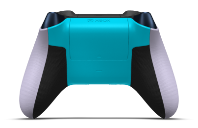 Xbox Wireless Controller - 몸체: 소프트 퍼플, 방향 패드: 드래곤플라이 블루, 엄지스틱: 미드나잇 블루