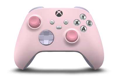 Xbox Wireless Controller - Body: Soft Pink, D-Pads: Soft Purple, Thumbsticks: Retro Pink