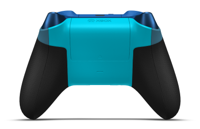 Xbox Wireless Controller - Korpus: Skalne moro, Pady kierunkowe: Skalny błękit (metaliczny), Drążki: Piorunujący błękit
