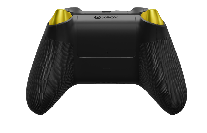Xbox Wireless Controller - Body: Carbon Black, D-Pads: Lightning Yellow (Metallic), Thumbsticks: Carbon Black