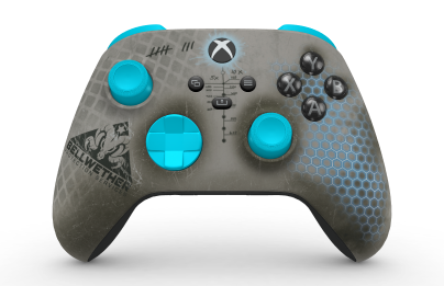 Xbox Wireless Controller – Redfall Limited Edition - Body: Jacob Boyer, D-Pads: Dragonfly Blue, Thumbsticks: Dragonfly Blue