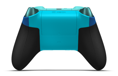 Xbox Wireless Controller - Body: Shock Blue, D-Pads: Glacier Blue (Metallic), Thumbsticks: Dragonfly Blue