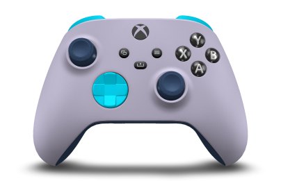Xbox Wireless Controller - Body: Soft Purple, D-Pads: Dragonfly Blue, Thumbsticks: Midnight Blue