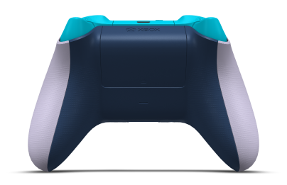 Xbox Wireless Controller - Brödtext: Mjukt lila, Styrknappar: Dragonfly Blue, Styrspakar: Midnattsblå