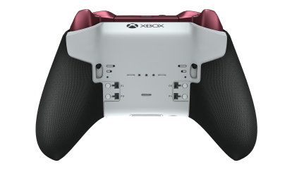 Xbox Elite Wireless Controller Series 2 - Core - Body: Soft Pink + Rubberised Grips, D-pad: Facet, Soft Pink (Metal), Back: Robot White + Rubberised Grips