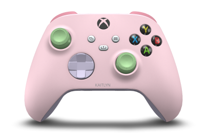 Xbox Wireless Controller - Corps: Soft Pink, BMD: Soft Purple, Joysticks: Soft Green