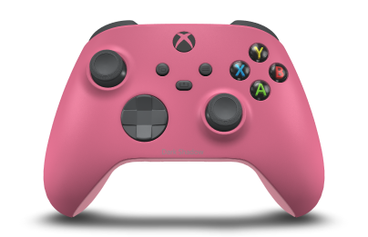 Xbox Wireless Controller - Body: Deep Pink, D-Pads: Storm Grey, Thumbsticks: Storm Grey