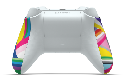 Xbox Wireless Controller - Body: Pride, D-Pads: Robot White, Thumbsticks: Robot White