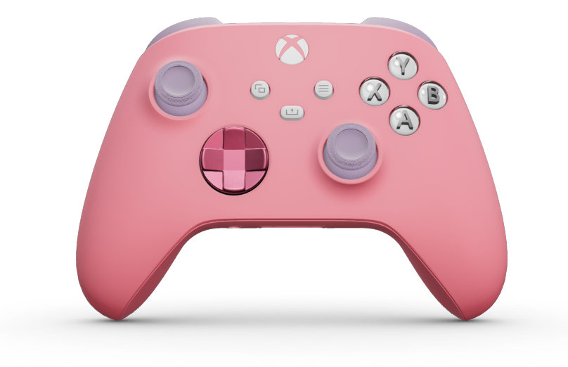 Xbox Wireless Controller - Hoveddel: Retropink, D-blokke: Dyb pink (metallisk), Thumbsticks: Blød lilla