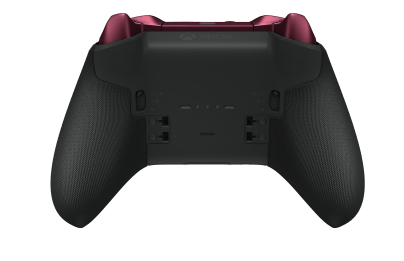 Xbox Elite Wireless Controller Series 2 - Core - 本体: Carbon Black + Rubberized Grips, D パッド: ファセット、ソフト ピンク (メタル), 背面: Carbon Black + Rubberized Grips