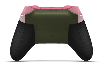 Xbox Wireless Controller - Corpo: Camuflagem sandglow, Botões Direcionais: Rosa Profundo (Metalizado), Manípulos Analógicos: Roxo Astral