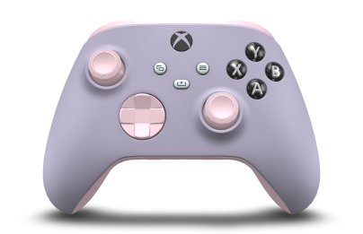 Xbox Wireless Controller - Body: Soft Purple, D-Pads: Soft Pink, Thumbsticks: Soft Pink