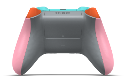 Xbox Wireless Controller - Hoofdtekst: Retro-roze, D-Pads: Gletsjerblauw, Duimsticks: Asgrijs