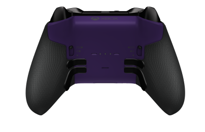 Xbox Elite Wireless Controller Series 2 – Core - Body: Shock Blue + Rubberized Grips, D-pad: Cross, Astral Purple (Metal), Back: Astral Purple + Rubberized Grips