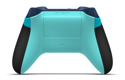 Xbox Wireless Controller - Brödtext: Dragonfly Blue, Styrknappar: Midnattsblå, Styrspakar: Apelsinzest