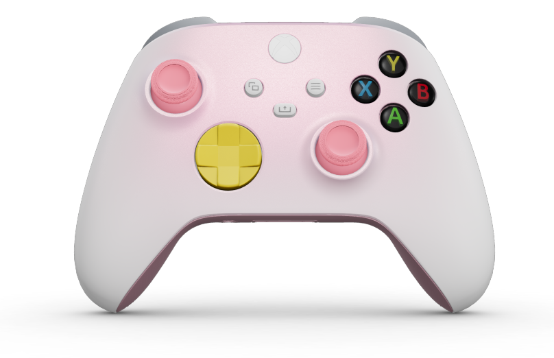 Xbox 無線控制器 - Body: Cosmic Shift, D-Pads: Lightning Yellow, Thumbsticks: Retro Pink