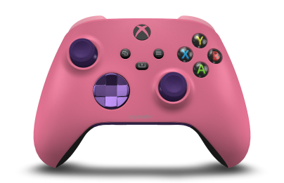 Langaton Xbox-ohjain - Body: Deep Pink, D-Pads: Astral Purple (Metallic), Thumbsticks: Astral Purple