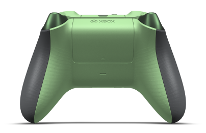 Xbox Wireless Controller - Body: Storm Grey, D-Pads: Bright Silver (Metallic), Thumbsticks: Soft Green