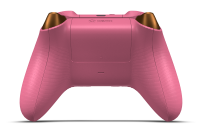 Xbox Wireless Controller - Body: Deep Pink, D-Pads: Soft Orange (Metallic), Thumbsticks: Deep Pink