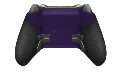 Xbox Elite Wireless Controller Series 2 - Core - Body: Astral Purple + Rubberised Grips, D-pad: Facet, Bright Silver (Metal), Back: Astral Purple + Rubberised Grips