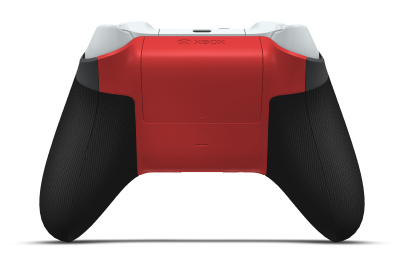 Mando inalámbrico Xbox - Corpo: Gris tormenta, Botões Direcionais: Branco Robot, Manípulos Analógicos: Vermelho Forte