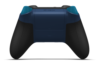 Xbox Wireless Controller - 本体: ミッドナイト ブルー, 方向パッド: ミネラル ブルー, サムスティック: ミネラル ブルー