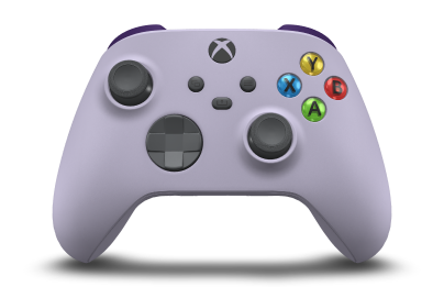 Xbox Wireless Controller - Hoofdtekst: Zachtpaars, D-Pads: Storm Grey, Duimsticks: Storm Grey