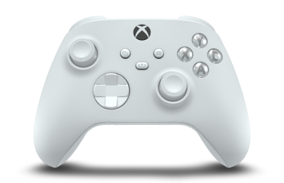 Xbox ワイヤレス コントローラー - Body: Robot White, D-Pads: Robot White, Thumbsticks: Robot White