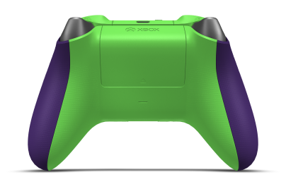 Xbox Wireless Controller - Hoofdtekst: Astralpaars, D-Pads: Velocity-groen (metallic), Duimsticks: Velocity-groen