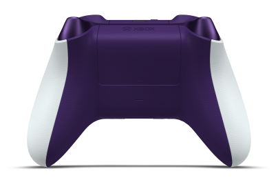 Xbox Wireless Controller - Korpus: Biel robota, Pady kierunkowe: Gwiezdny fiolet (metaliczny), Drążki: Gwiezdny fiolet