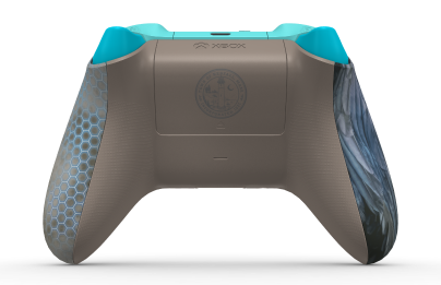 Xbox Wireless Controller – Redfall Limited Edition - Corpo: Jacob Boyer, Botões Direcionais: Azul Libélula, Manípulos Analógicos: Azul Glaciar