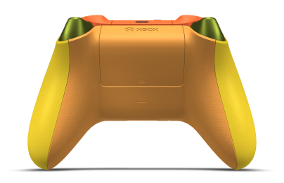 Xbox 無線控制器 - Body: Lighting Yellow, D-Pads: Soft Orange (Metallic), Thumbsticks: Retro Pink