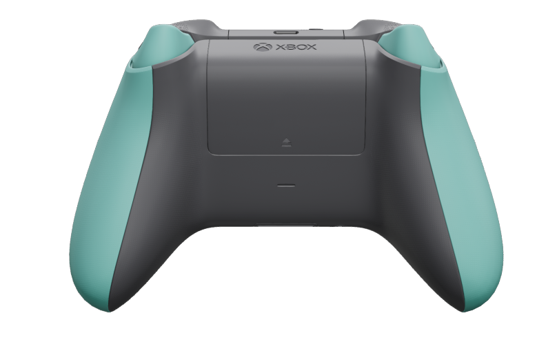 Manette sans fil Xbox - Corpo: Blu ghiaccio, Croci direzionali: Storm Gray, Levette: Storm Gray