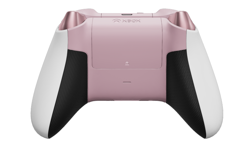 Xbox ワイヤレス コントローラー - 몸체: Cosmic Shift, 방향 패드: 소프트 핑크(메탈릭), 엄지스틱: 소프트 핑크