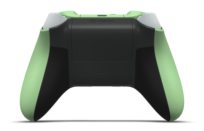 Xbox Wireless Controller - Text: Weiches Grün, Steuerkreuze: Roboterweiß, Analogsticks: Weiches Grün
