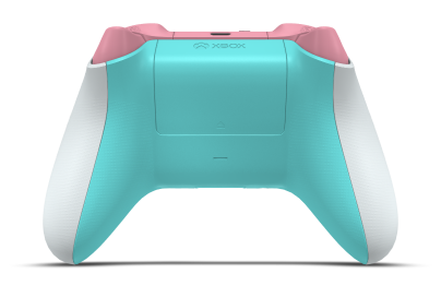 Xbox Wireless Controller - Korpus: Biel robota, Pady kierunkowe: Lodowy błękit (metaliczny), Drążki: Lodowy błękit