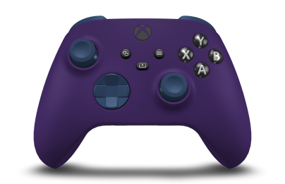 Xbox vezeték nélküli kontroller - Body: Astral Purple, D-Pads: Midnight Blue, Thumbsticks: Midnight Blue