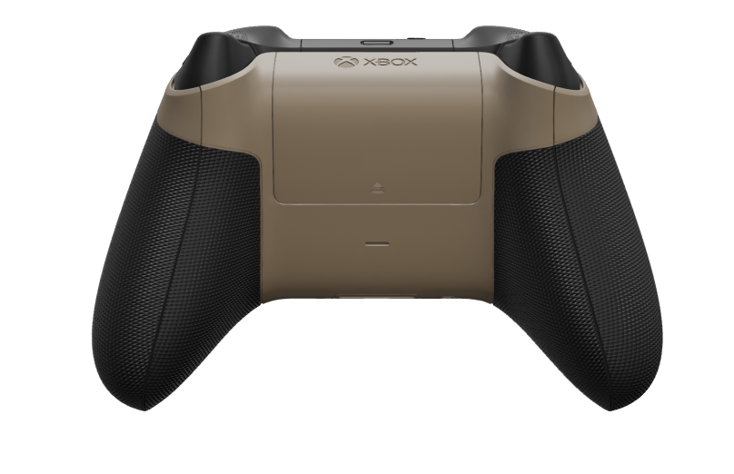 Xbox Wireless Controller - Body: Desert Tan, D-Pads: Carbon Black, Thumbsticks: Carbon Black