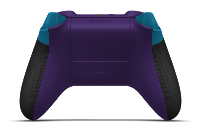 Xbox Wireless Controller - Hoofdtekst: Mineraalblauw, D-Pads: Dieproze (metallic), Duimsticks: Astral Purple