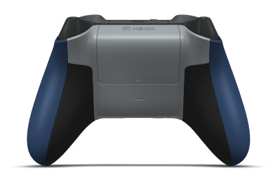 Xbox 無線控制器 - Body: Midnight Blue, D-Pads: Bright Silver (Metallic), Thumbsticks: Carbon Black