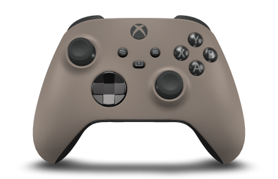Xbox Wireless Controller - Framsida: Ökenbrun, Styrknappar: Kolsvart (metallic), Styrspakar: Kolsvart