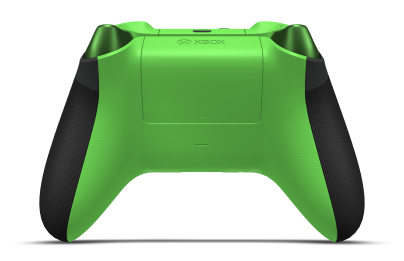 Xbox Wireless Controller - Corps: Carbon Black, BMD: Velocity Green (métallique), Joysticks: Carbon Black