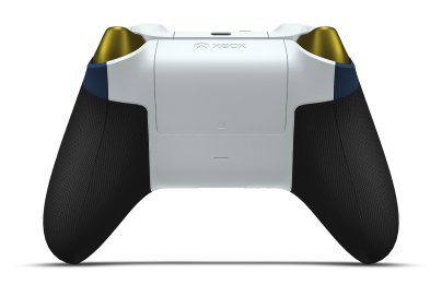 Xbox Wireless Controller - 機身: 午夜藍, 方向鍵: 亮黃色 (金屬), 搖桿: 機器白