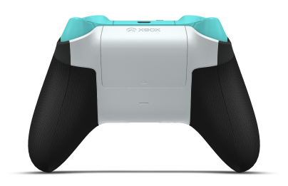 Xbox Wireless Controller - Body: Carbon Black, D-Pads: Bright Silver, Thumbsticks: Glacier Blue